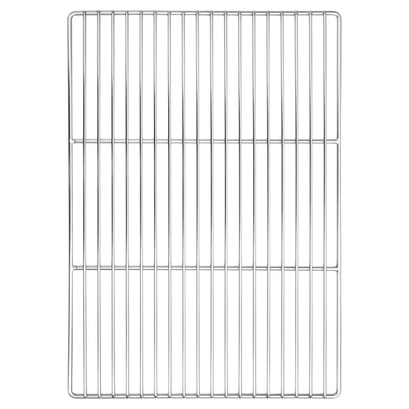 Grille de barbecue Argenté 50 x 35 cm Acier inoxydable 520753520753