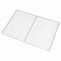 Grille de barbecue Argenté 47 x 32,5 cm Acier inoxydable 520754520754