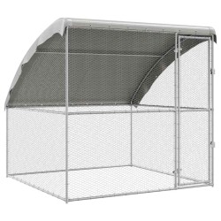 Cage à poules Argenté 2 x 2 x 2 m Acier galvanisé 520759520759