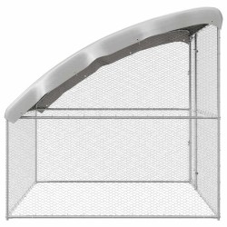 Cage à poules Argenté 2 x 2 x 2 m Acier galvanisé 520759520759