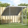 Kennel pour Chiens Argenté 2 x 2 x 2 m Acier galvanisé 520760520760