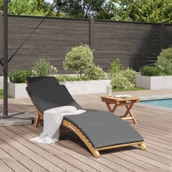 Transat de jardin Marron 198 x 55 x 58,5 cm Bois de teck massif 520764520764