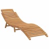 Transat 2 pcs Marron Bois de teck massif 520765520765