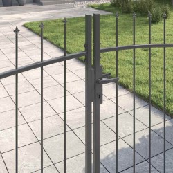 Porte Double Woerden Gris 400 x 199.5 cm Acier 520966520966