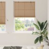 Store enrouleur avec des rideaux Marron 110 x 220 cm Bambou 521077521077