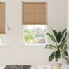 Store enrouleur avec des rideaux Marron 90 x 220 cm Bambou 521081521081