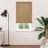 Store enrouleur avec des rideaux Marron 90 x 220 cm Bambou 521081521081