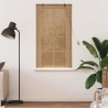 Store enrouleur avec des rideaux Marron 90 x 160 cm Bambou 521082521082