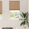 Store enrouleur avec des rideaux Marron 80 x 220 cm Bambou 521083521083