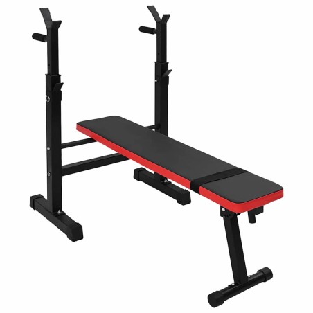 Banc de musculation Noir 126,5 x 67 x 111 cm 521117521117