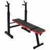Banc de musculation Noir 126,5 x 67 x 111 cm 521117521117