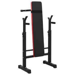 Banc de musculation Noir 126,5 x 67 x 111 cm 521117521117