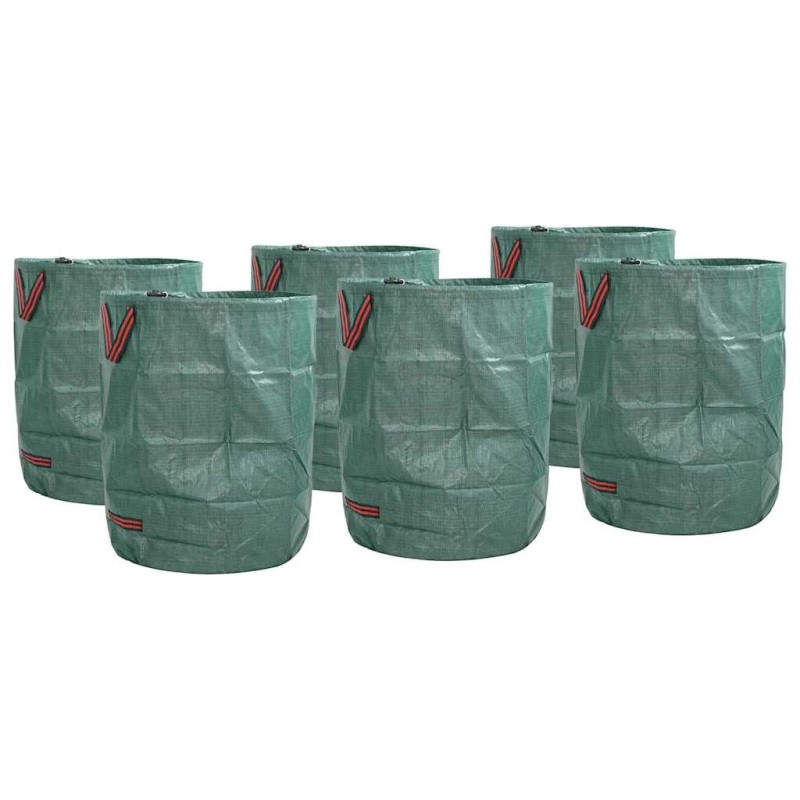 Sacs à Déchets de Jardin 12 pcs Vert 66 x 66 x 83,5 cm 521164521164