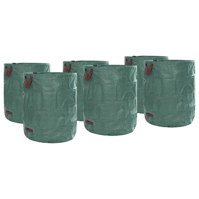 Sacs à Déchets de Jardin 12 pcs Vert 79 x 79 x 99,5 cm 521165521165