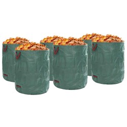 Sacs à Déchets de Jardin 12 pcs Vert 79 x 79 x 99,5 cm 521165521165