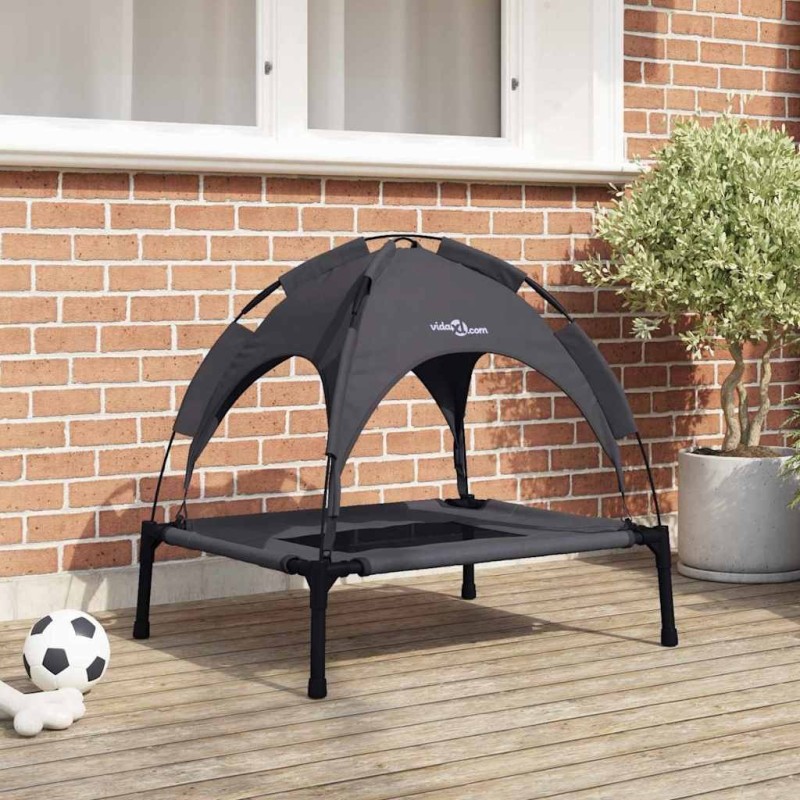 Lit pour Chien Noir 76 x 62 x 70,5 cm Acier 521167521167