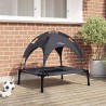 Lit pour Chien Noir 76 x 62 x 70,5 cm Acier 521167521167