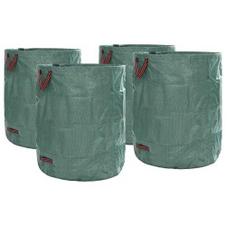 Sacs à Déchets de Jardin 4 pcs Vert 79 x 79 x 99,5 cm 521169521169