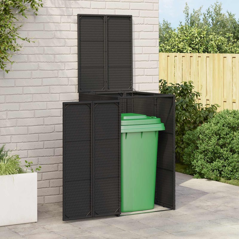 Boîte de poubelle Noir 65 x 80 x 115 cm Polyéthylène 521171521171
