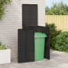 Boîte de poubelle Noir 65 x 80 x 115 cm Polyéthylène 521171521171