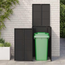 Boîte de poubelle Noir 65 x 80 x 115 cm Polyéthylène 521171521171