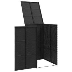 Boîte de poubelle Noir 65 x 80 x 115 cm Polyéthylène 521171521171
