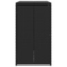 Boîte de poubelle Noir 65 x 80 x 115 cm Polyéthylène 521171521171