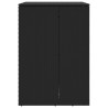 Boîte de poubelle Noir 65 x 80 x 115 cm Polyéthylène 521171521171