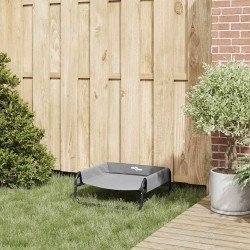 Lit pour Chien Gris clair 57 x 57 x 24 cm Acier 521183521183