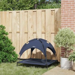 Lit pour Chien Bleu marine 90 x 81 x 80,5 cm Acier 521185521185