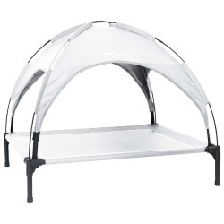 Lit pour Chien Gris Argenté 104 x 86 x 84,5 cm Acier 521190521190