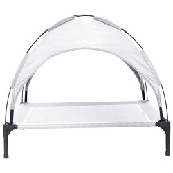 Lit pour Chien Gris Argenté 104 x 86 x 84,5 cm Acier 521190521190