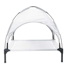 Lit pour Chien Gris Argenté 104 x 86 x 84,5 cm Acier 521190521190