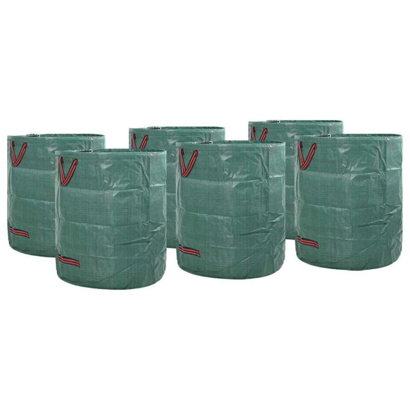 Sacs à Déchets de Jardin 12 pcs Vert 67 x 67 x 75,5 cm 521194521194