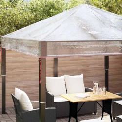 Remplacement de housse de gazebo Transparent 300 x 300 x 26 cm 521205521205