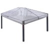 Remplacement de housse de gazebo Transparent 400 x 300 x 32 cm 521209521209