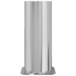 Extension de Tête de Cheminée Argenté 31 x 31 x 50 cm 521212521212