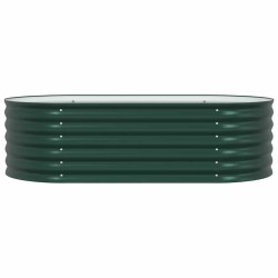 Lit surélevé Vert 160 x 80 x 44 cm Acier 521215521215