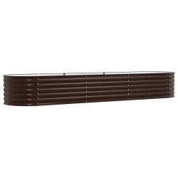 Lit surélevé Marron 320 x 80 x 44 cm Acier 521219521219