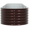 Lit surélevé Marron 400 x 80 x 44 cm Acier 521220521220