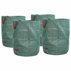 Sacs à Déchets de Jardin 4 pcs Vert 66 x 66 x 83,5 cm 521225521225