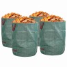 Sacs à Déchets de Jardin 4 pcs Vert 66 x 66 x 83,5 cm 521225521225