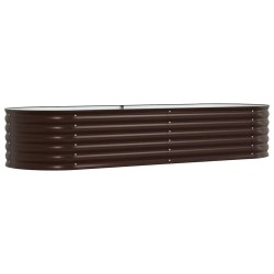 Lit surélevé Marron 240 x 80 x 44 cm Acier 521226521226