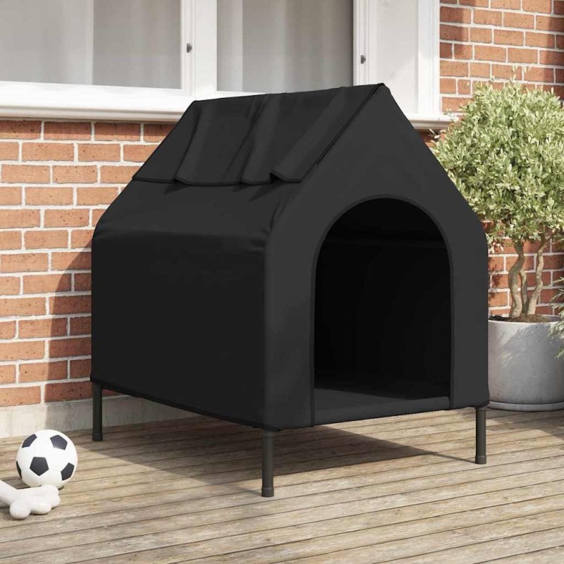 Maison pour animaux Noir 90 x 65 x 83 cm Acier 521227521227