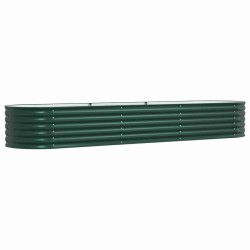 Lit surélevé Vert 320 x 80 x 44 cm Acier 521228521228