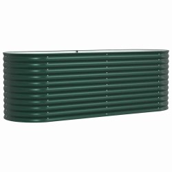 Lit surélevé Vert 240 x 80 x 81 cm Acier 521229521229