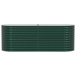 Lit surélevé Vert 240 x 80 x 81 cm Acier 521229521229