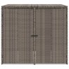 Boîte de poubelle 2 pcs Gris 130 x 80 x 115 cm Polyéthylène 521237521237
