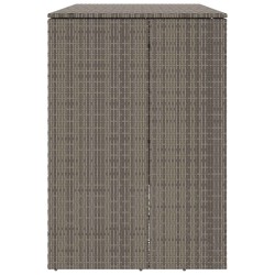 Boîte de poubelle 2 pcs Gris 130 x 80 x 115 cm Polyéthylène 521237521237
