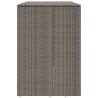 Boîte de poubelle 2 pcs Gris 130 x 80 x 115 cm Polyéthylène 521237521237